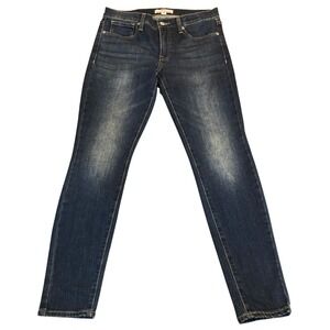 Lucky Brand Jeans Women 6/28 Blue Dark Wash Ava Mid Rise Skinny Stretch 7WP10749